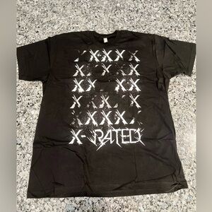 SOLD NWT- Excision X Rated Men’s Tee - Black - Size 2XL